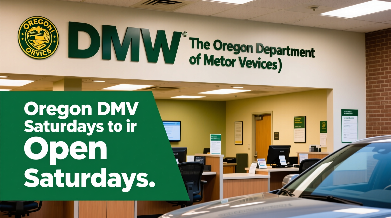 is oregon dmv open on saturdays