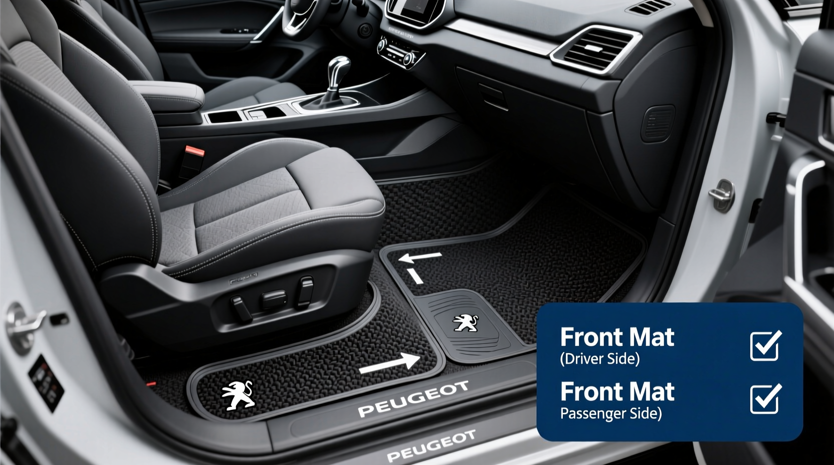 peugeot 308 mat installation safety