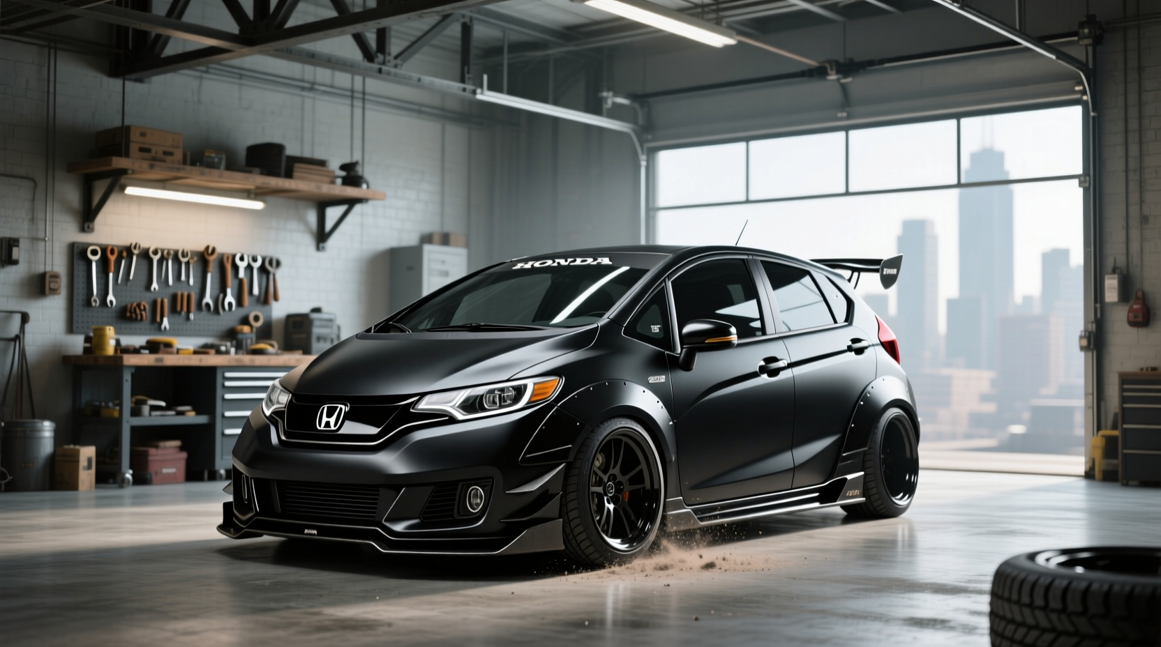 2015 honda fit body kit guide