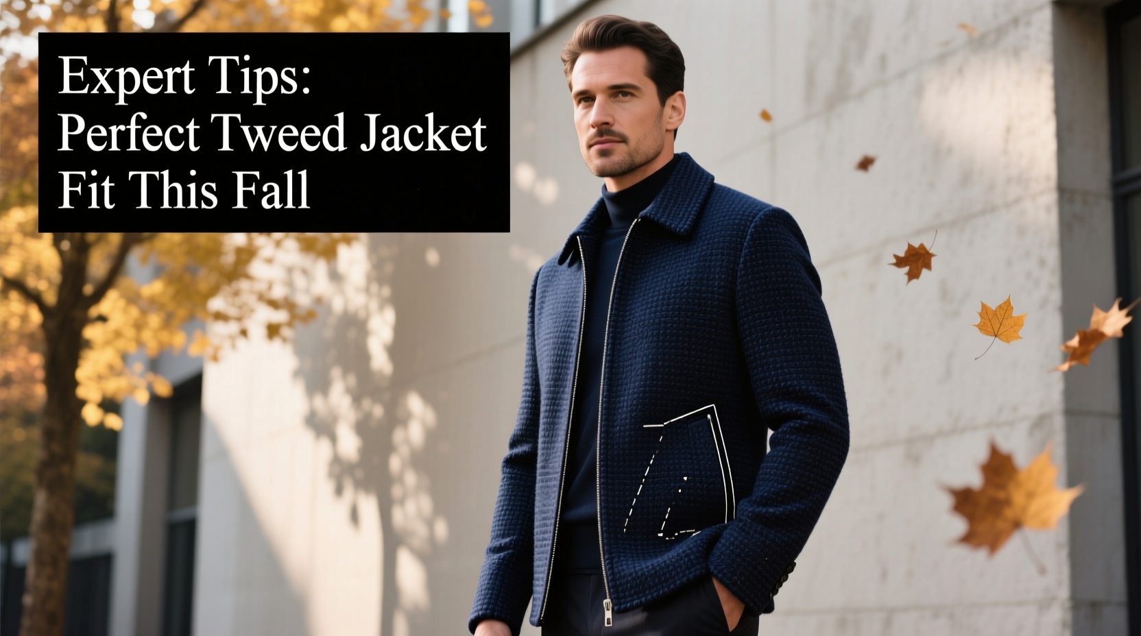 expert tips for choosing the perfect tweed jacket size this fall