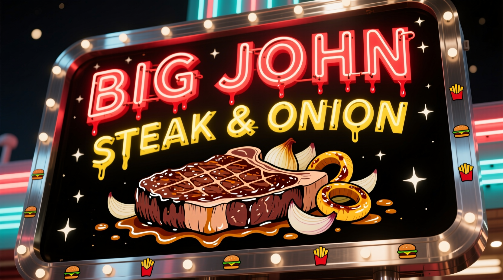 big john steak onion