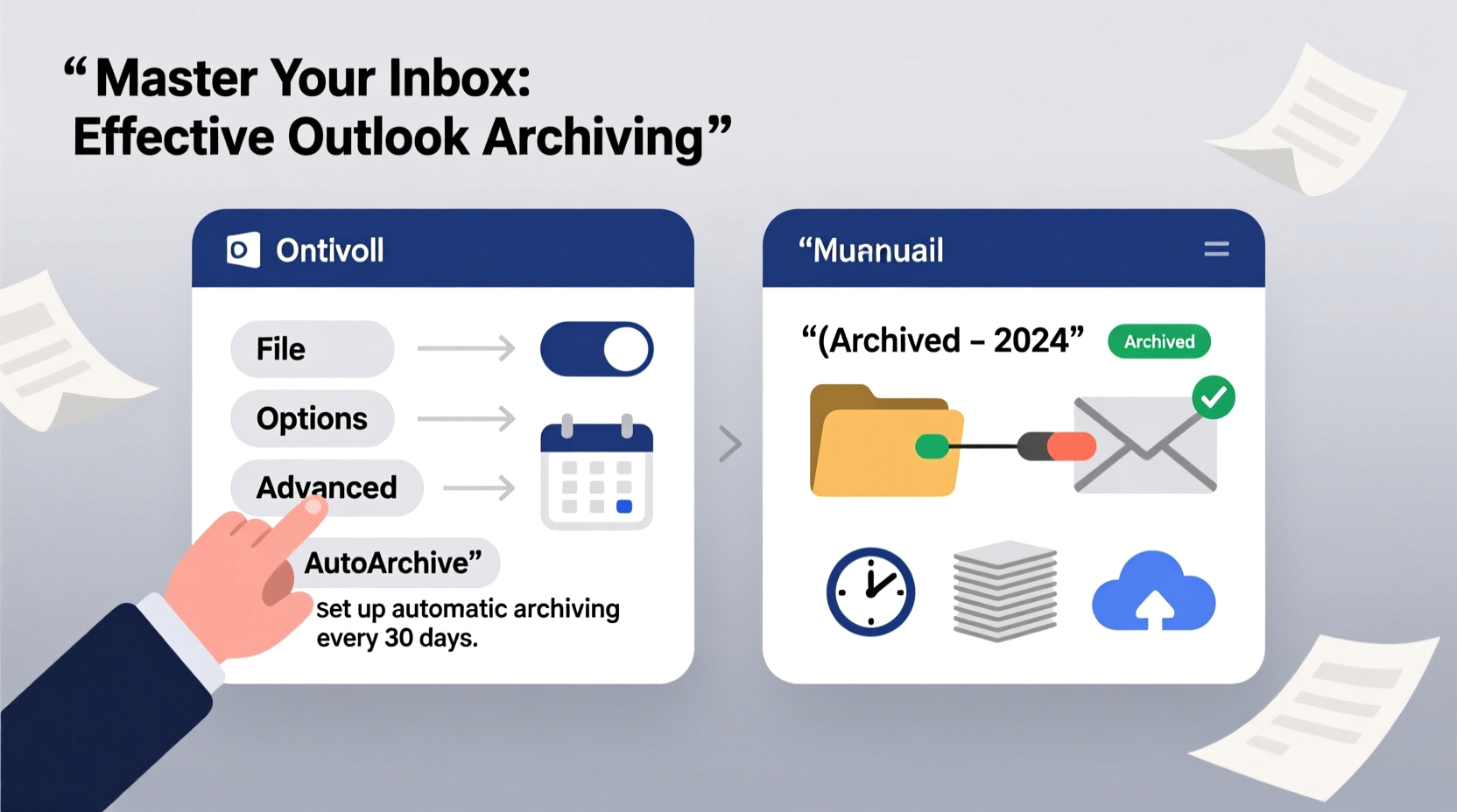 effective strategies to archive emails in outlook for better inbox management