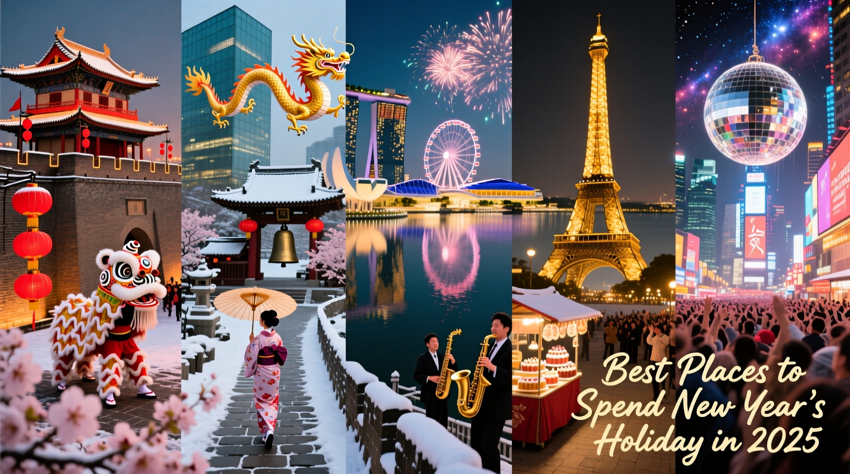 where to holiday for new year