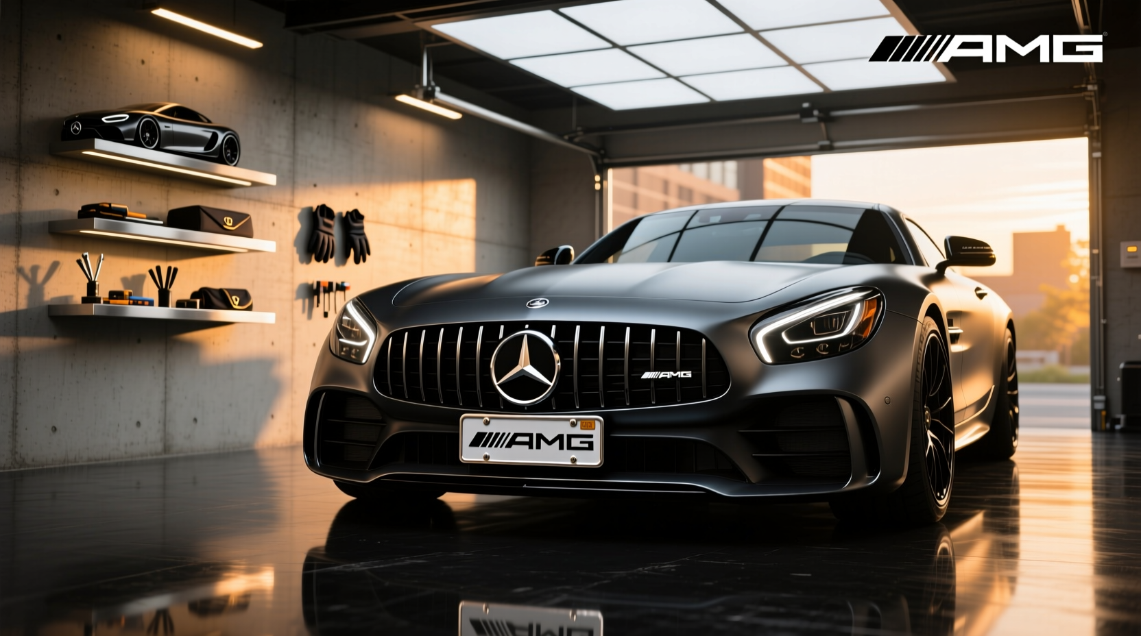 amg license plate frame guide