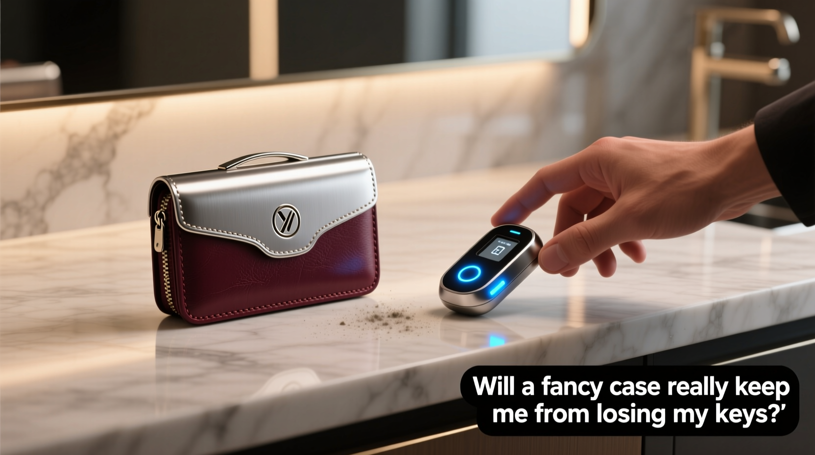 key finder vs car key case will a fancy case really keep me from losing my keys