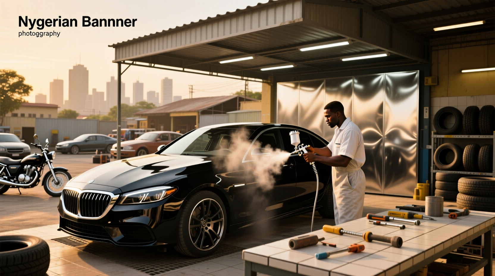 How to choose nigeria spray booth,How much does it cost to respray a car in Nigeria?