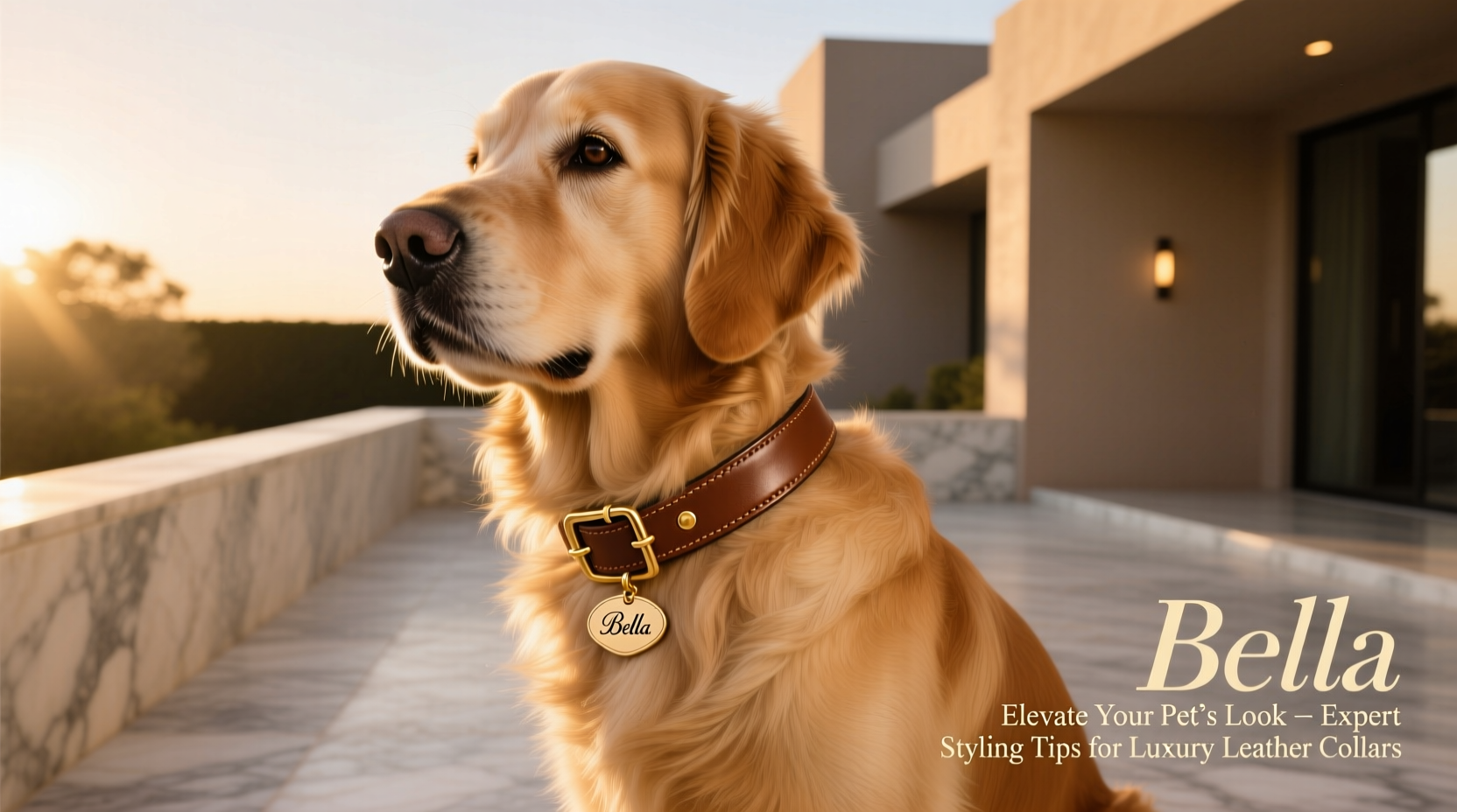 elevate your pets look expert tips for styling dogs with luxury leather collars