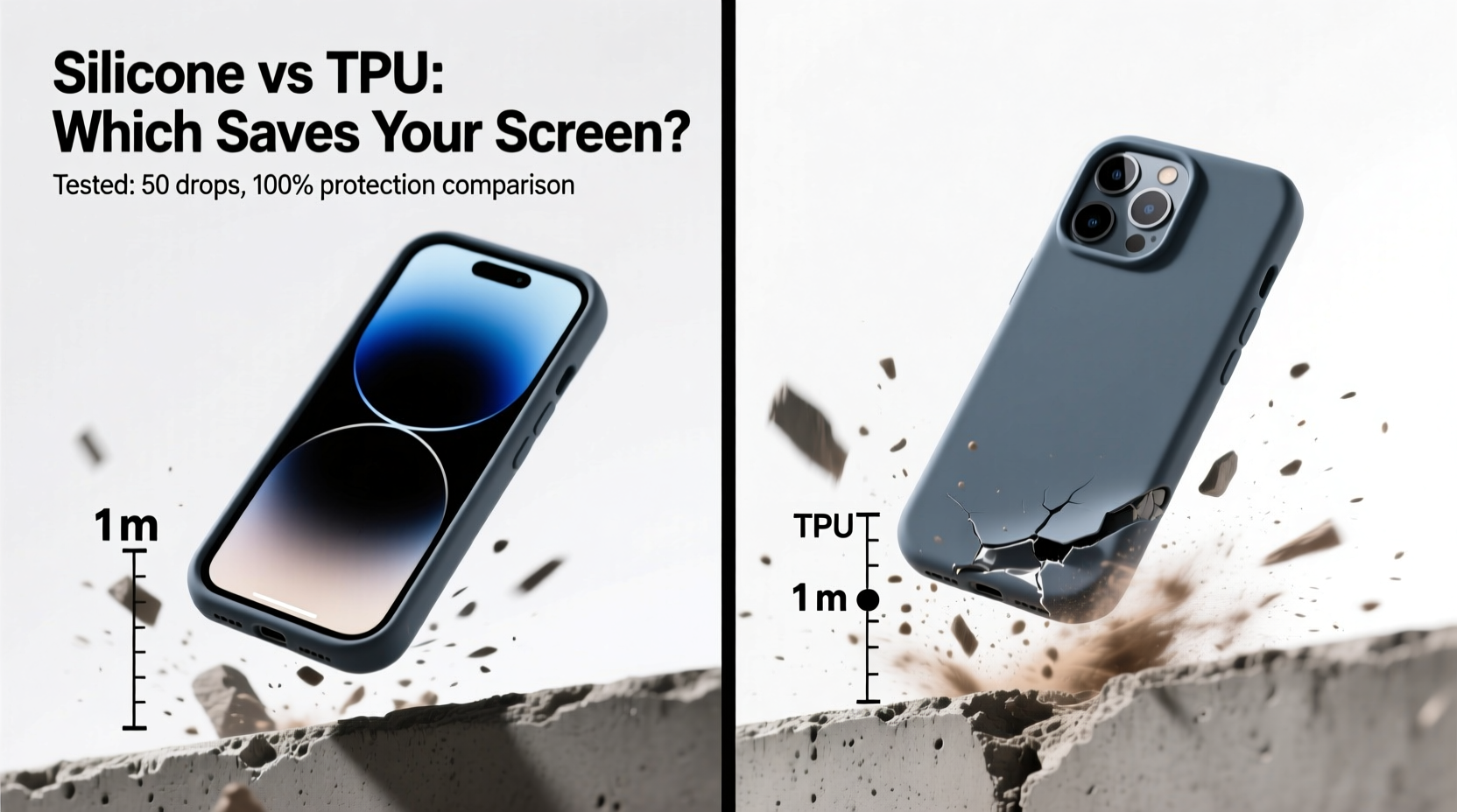 silicone vs tpu phone cases will switching save you from a cracked screen