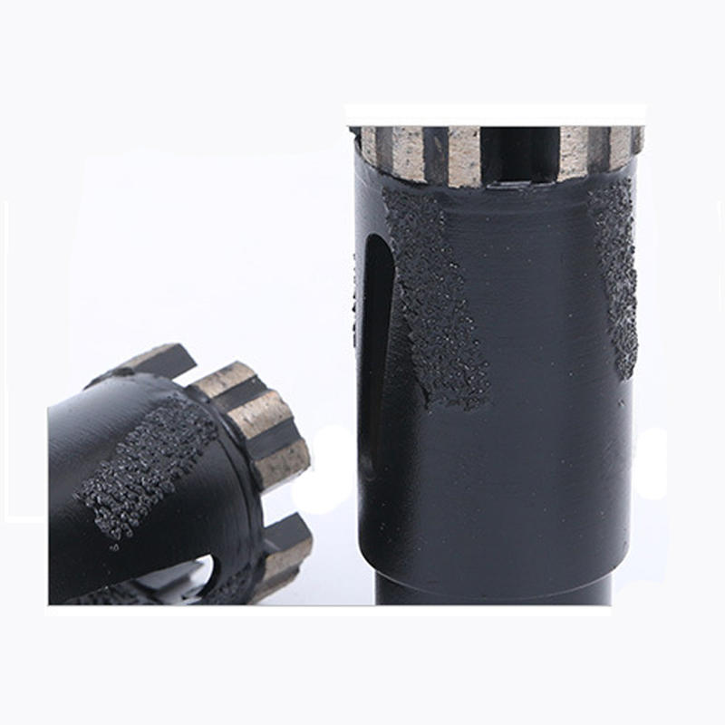 Dry/Wet Diamond Granite Concrete Coring Bit/Hole Saw Vacuum Brazed