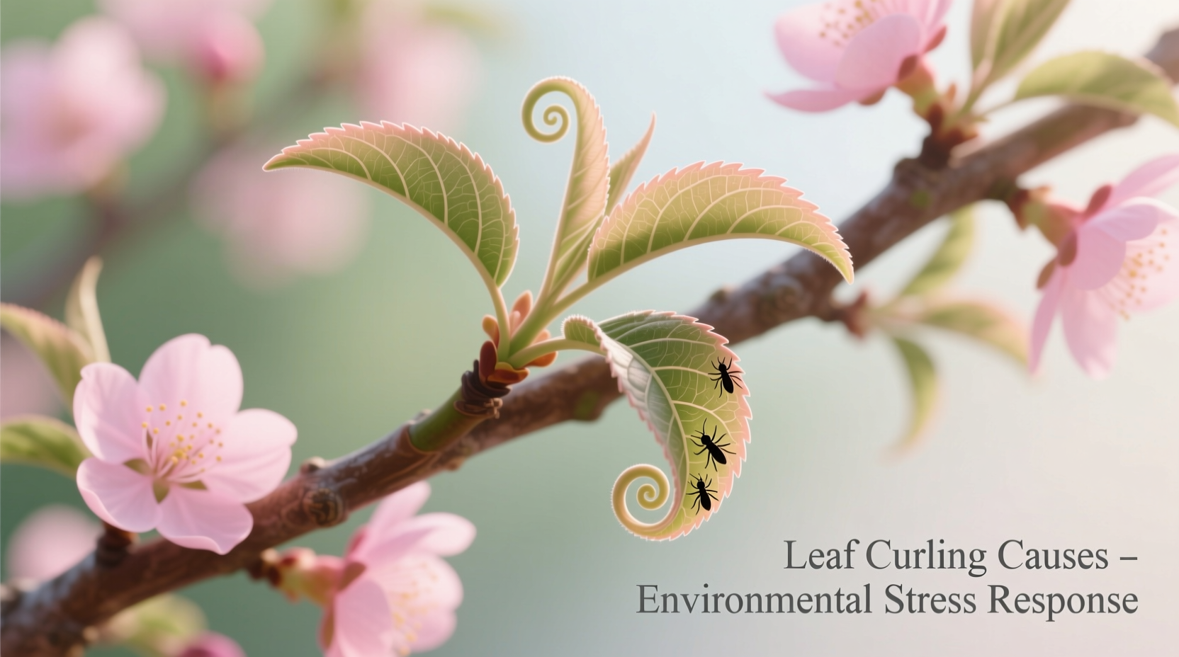 peach tree leaves curling causes solutions