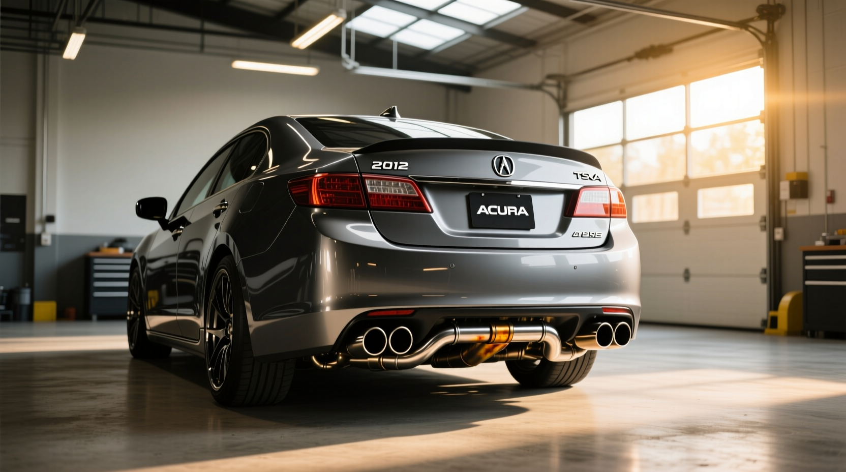 2012 acura tsx exhaust guide