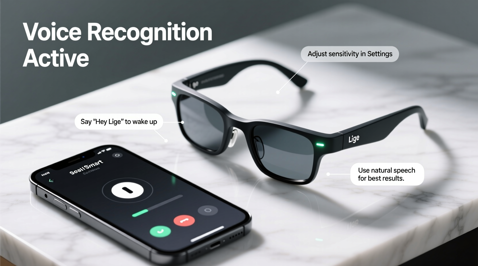 unlock the full potential of lige smart glasses practical tips for using voice recognition seamlessly