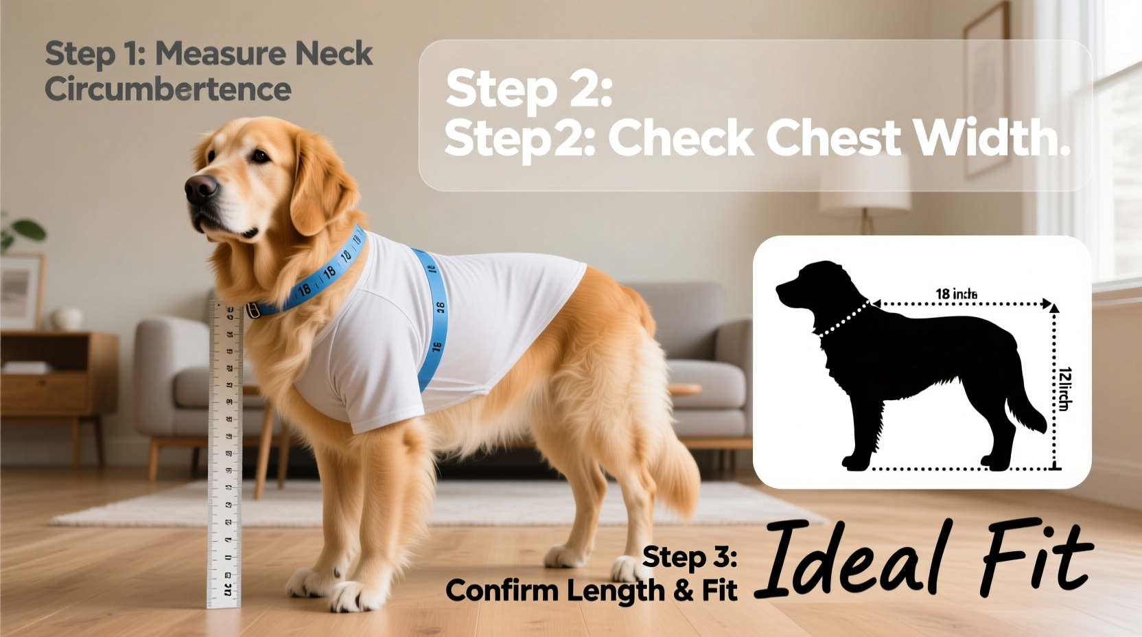 mastering dog shirt sizing a step by step guide to finding the perfect fit for your pup