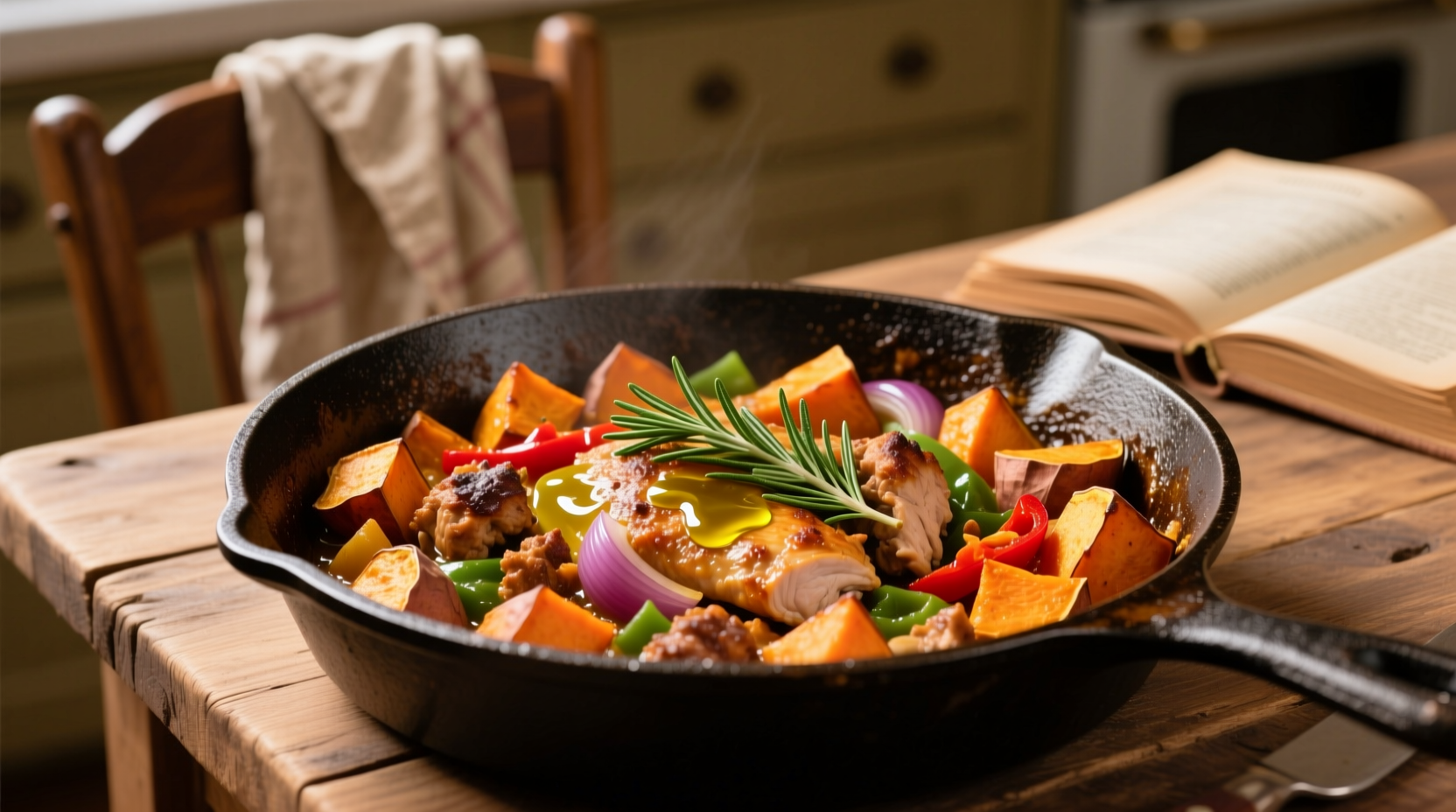 Sweet Potato Ground Turkey Skillet: Gesundes Rezept & Tipps