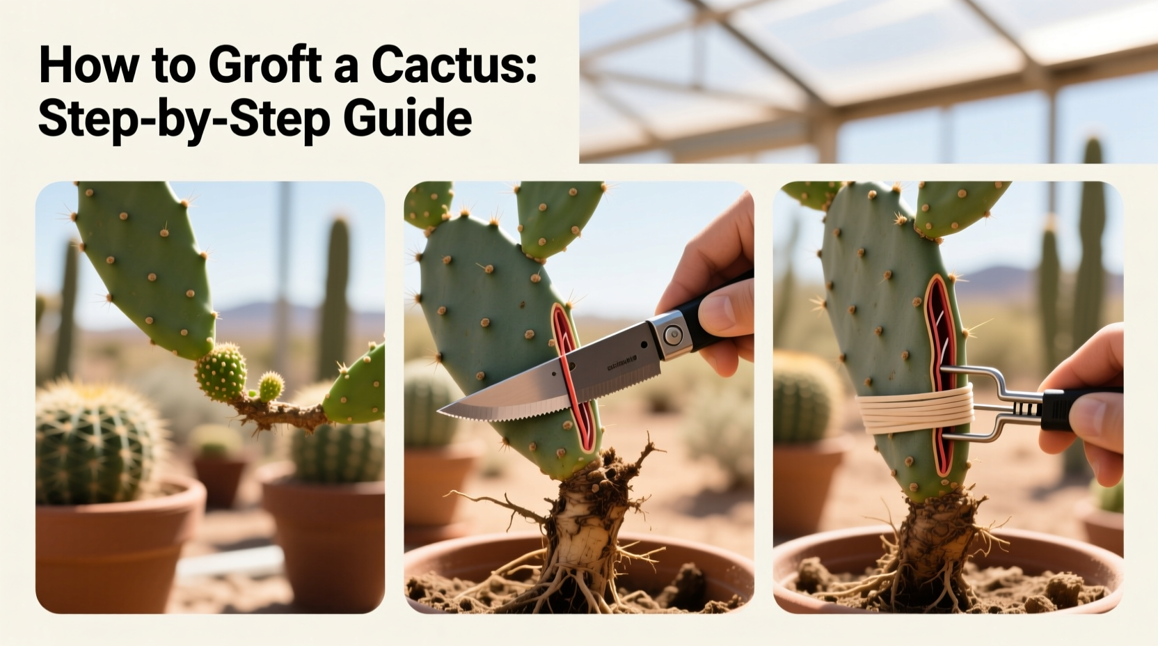 how to grafting cactus
