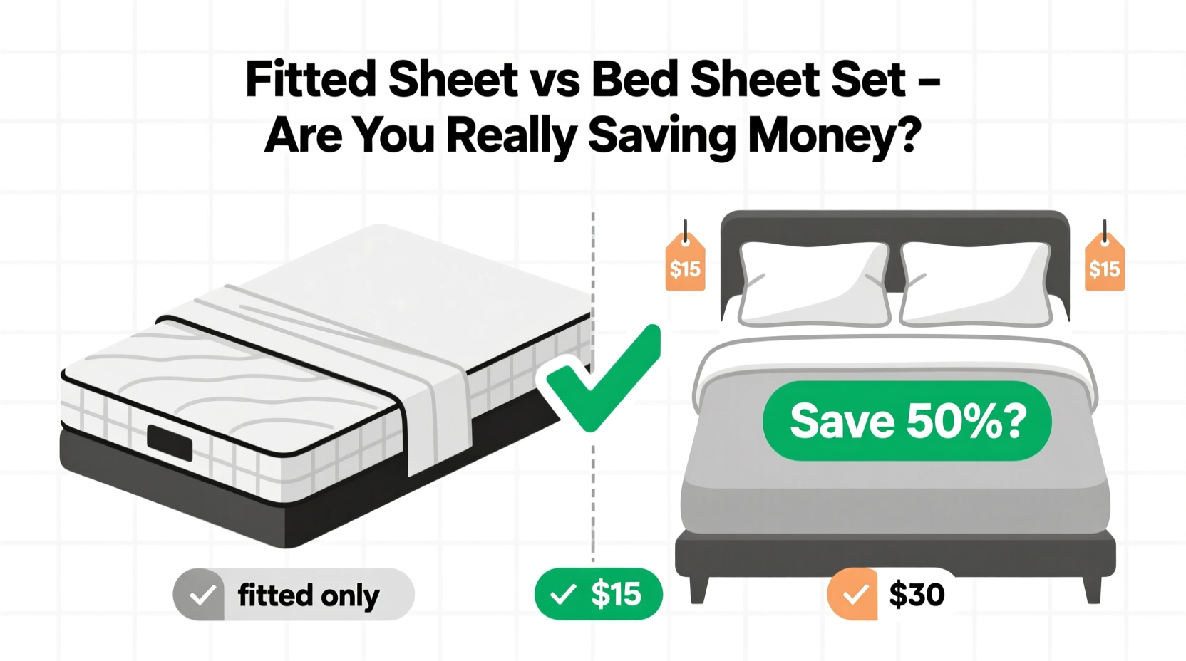 fitted sheet vs bed sheet set are you really saving money buying only the fitted