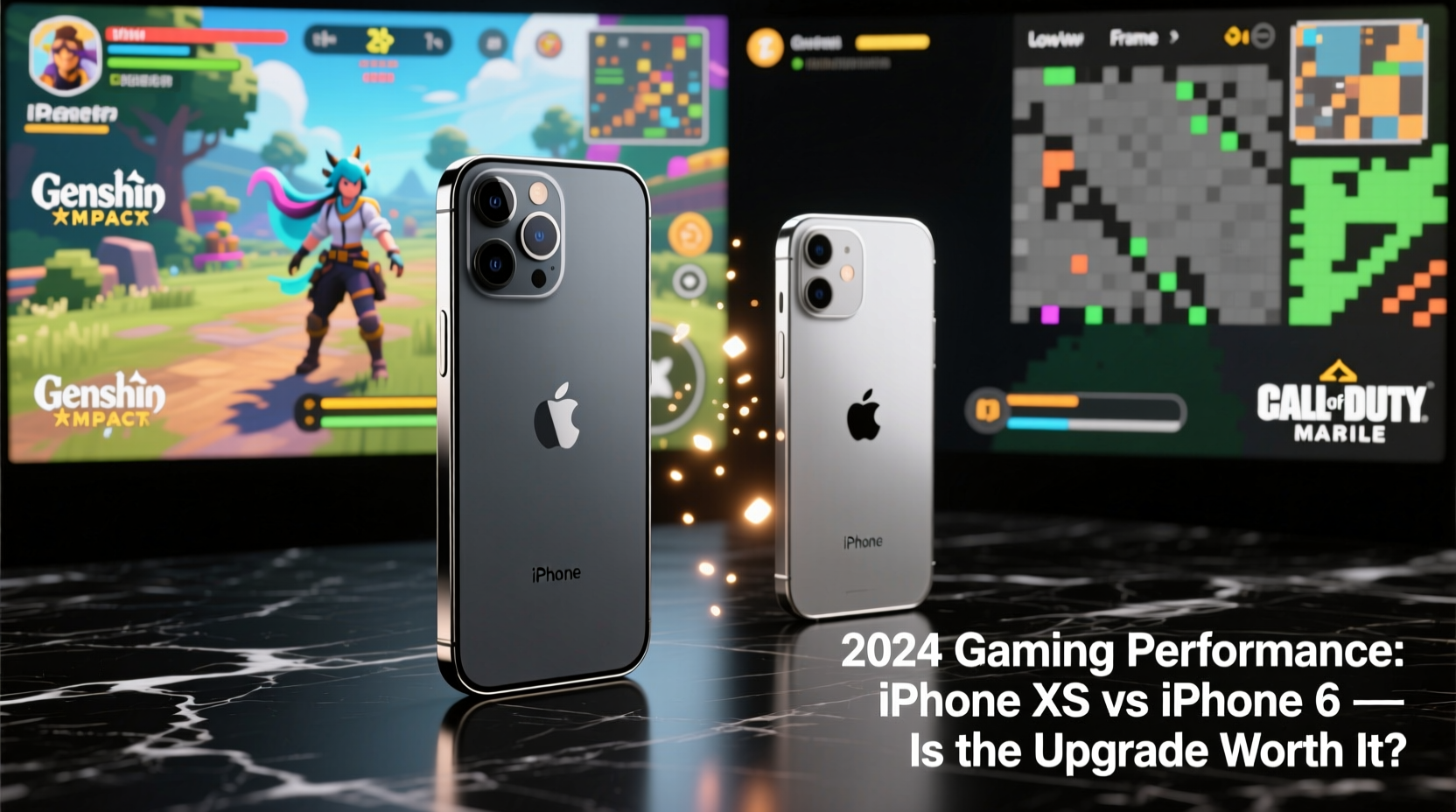 iphone xs vs iphone 6 is the upgrade really worth it for gaming in 2024