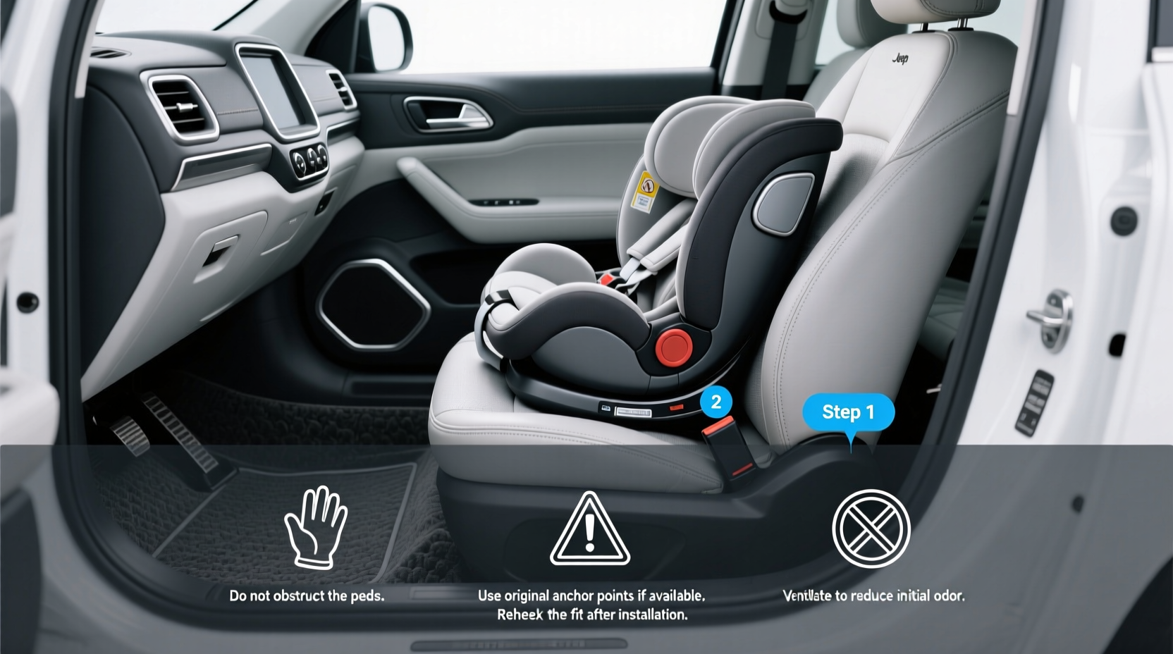 jeep renegade child car seats