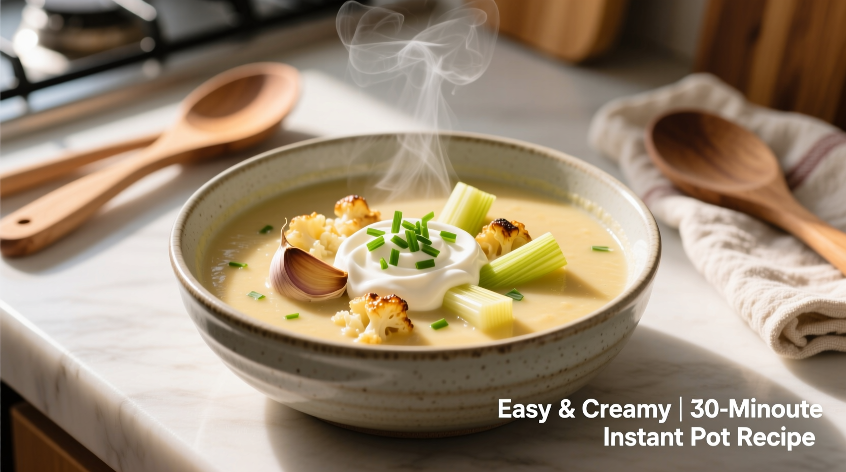 cauliflower soup instant pot