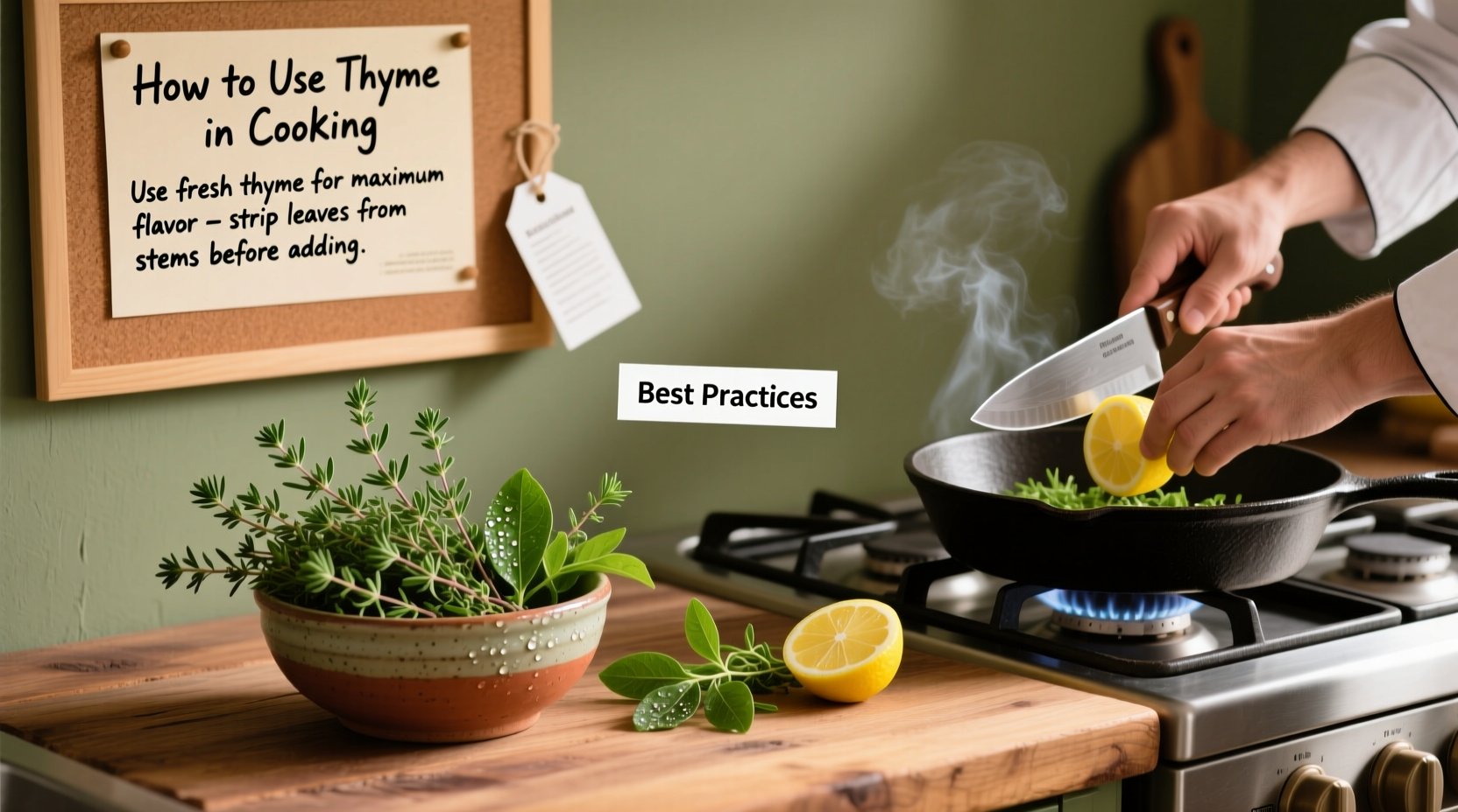 How to Use Thyme in Cooking: Tips & Best Practices