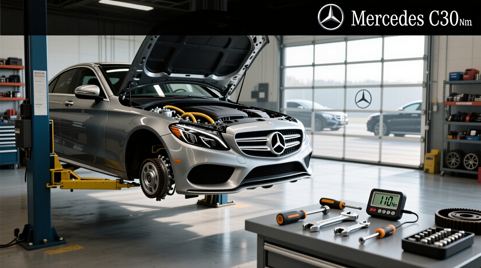 2016 mercedes c300 water pump replacement guide