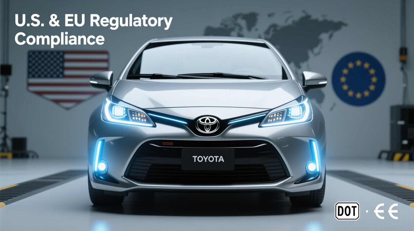 yaris 2020 led headlights regulations