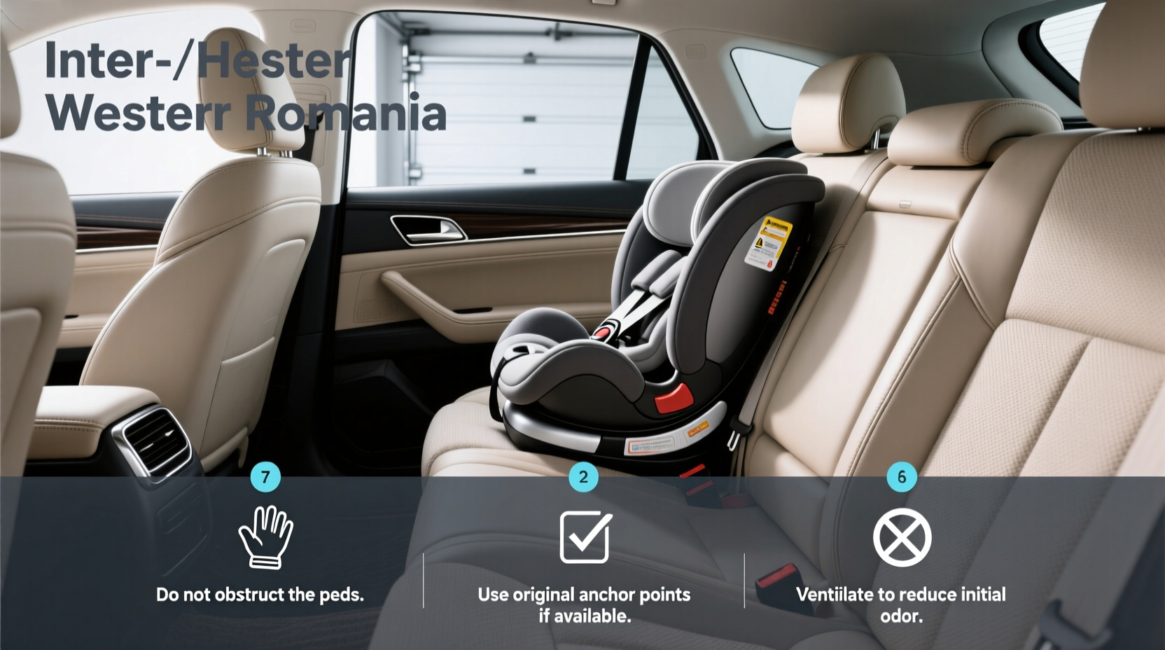 child car seat laws romania
