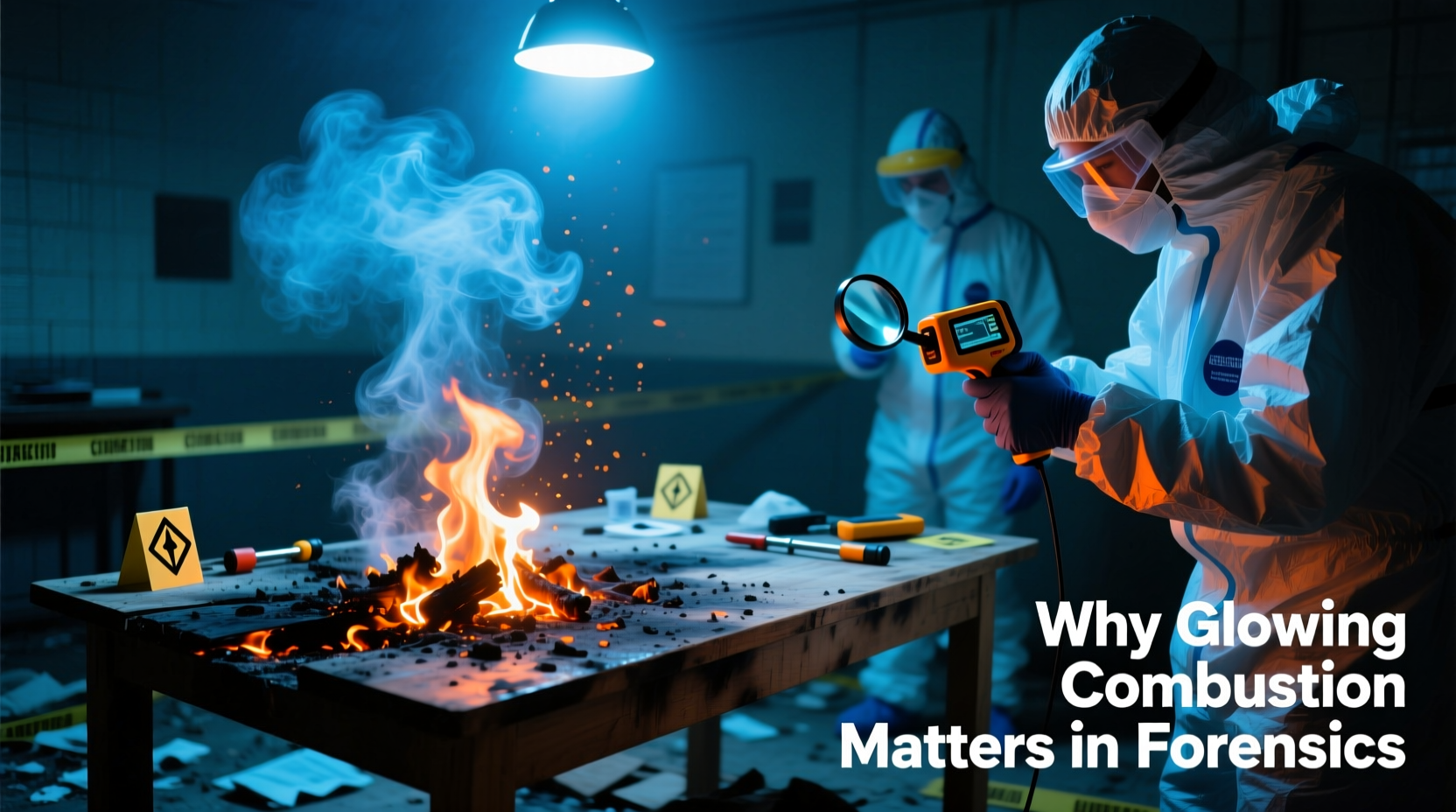 glowing combustion in crime scene investigation why it matters