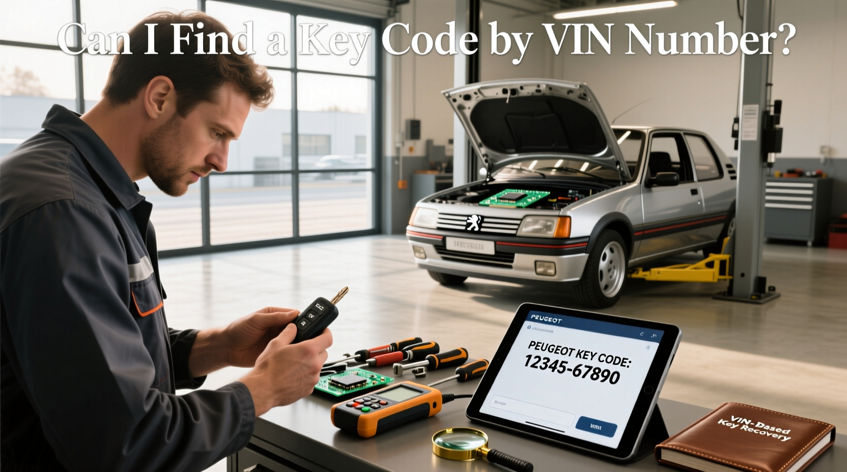 How to Choose Peugeot Key Code, Can I Find a Key Code by VIN Number?