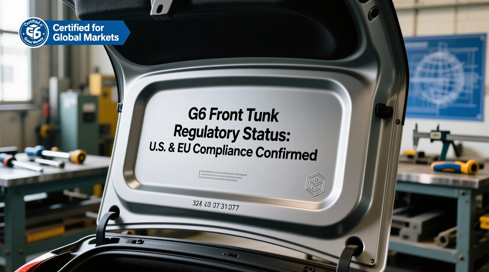g6 front trunk regulatory status