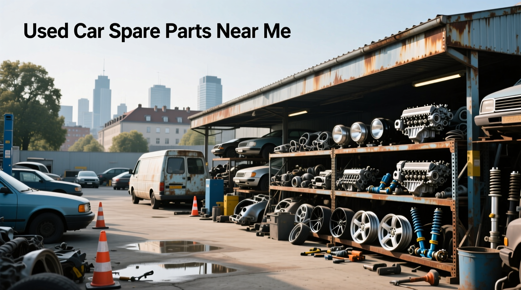 How to Find Used Car Spare Parts Near Me Safely & Cheaply