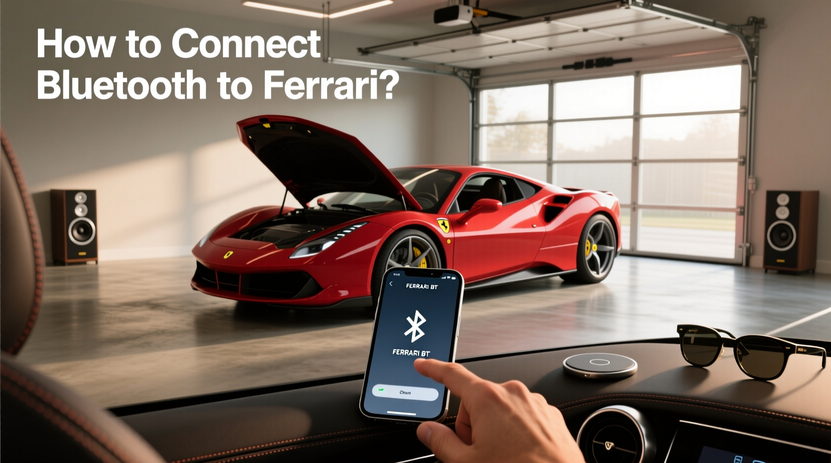 How to choose ferrari bluetooth,How to connect Bluetooth to Ferrari?
