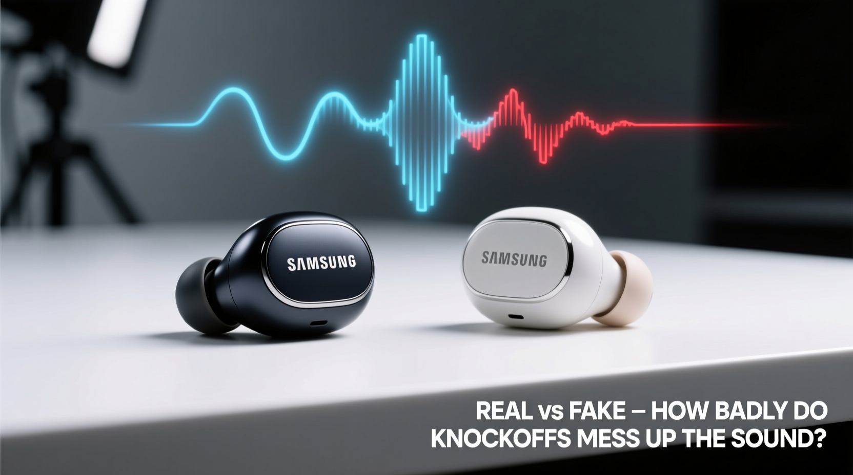 original vs fake samsung earbuds how badly do the knockoffs mess up the sound