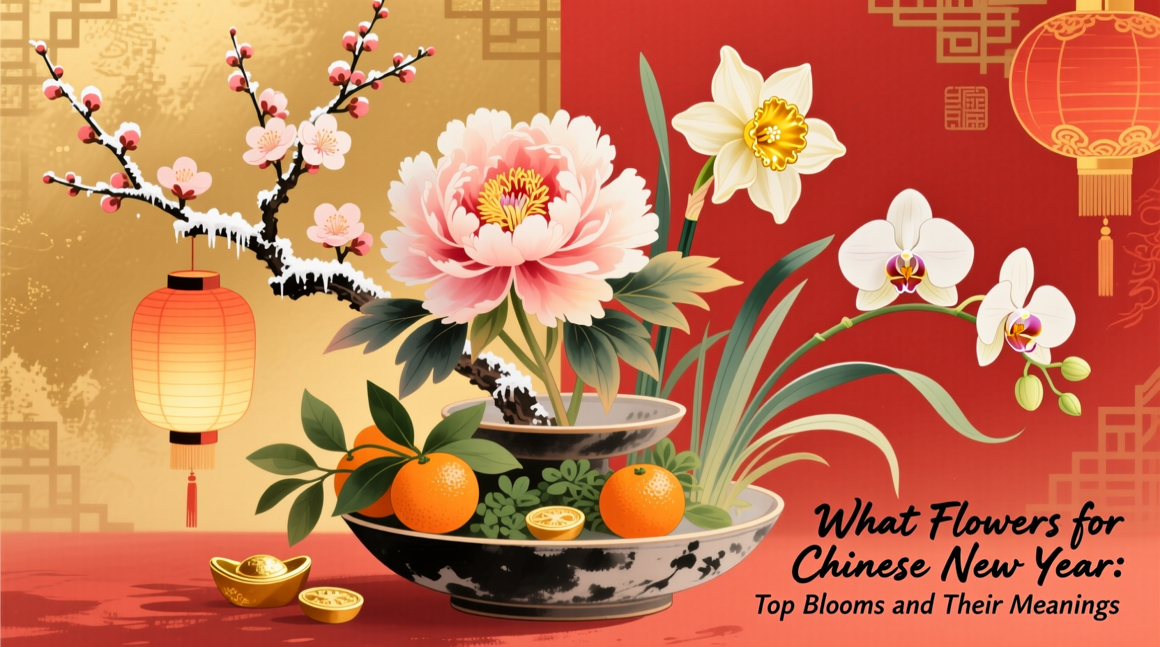 what flowers for chinese new year