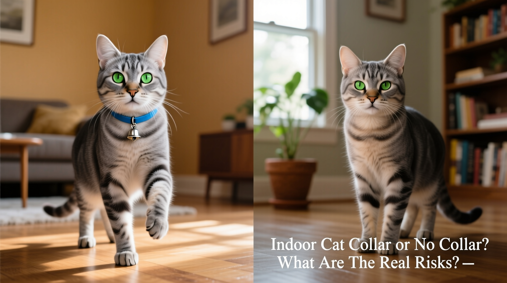 indoor cat collar or no collar what are the real risks