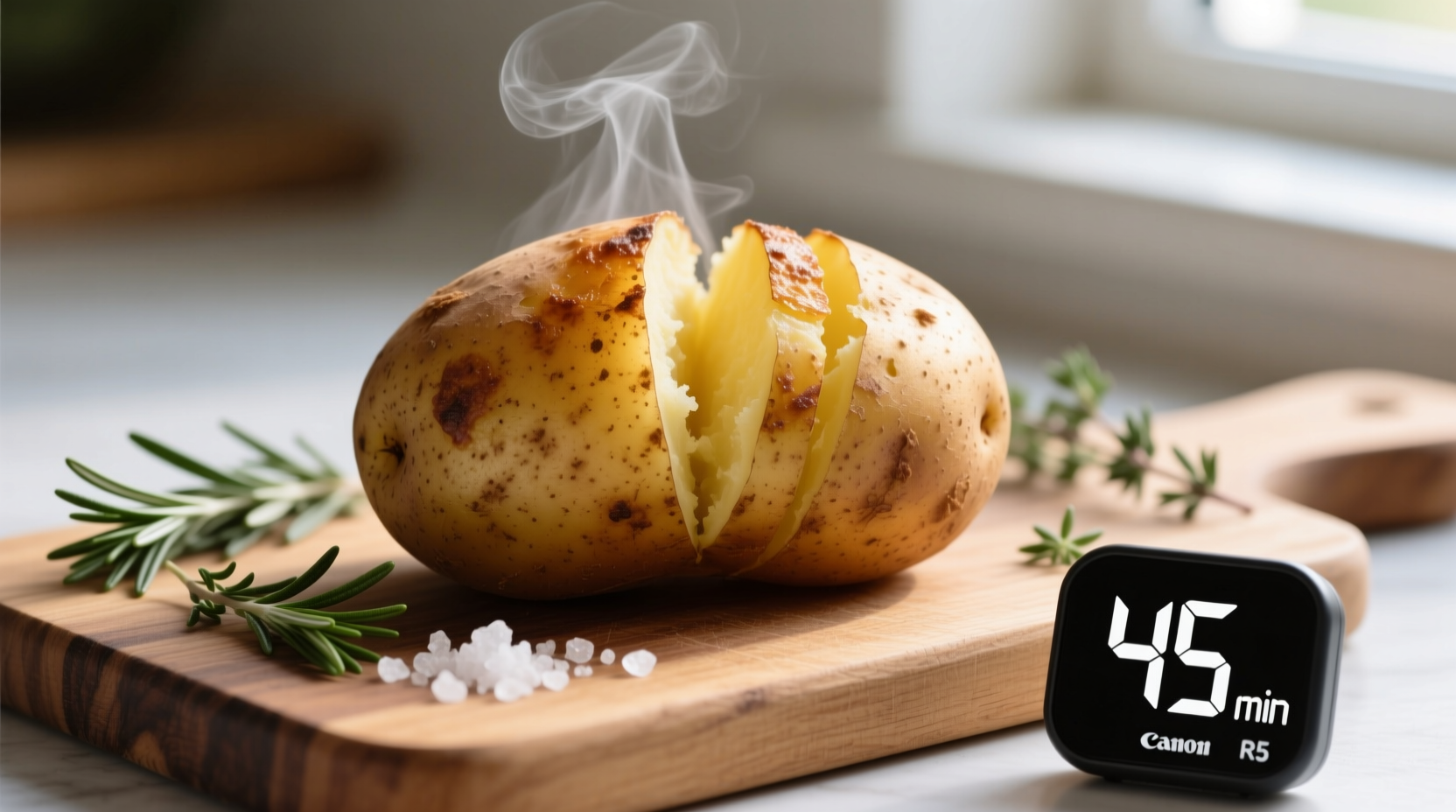 cooking time for baked potato