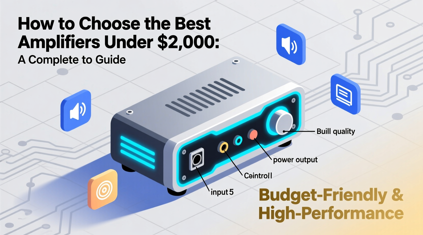 amplifiers under 2000