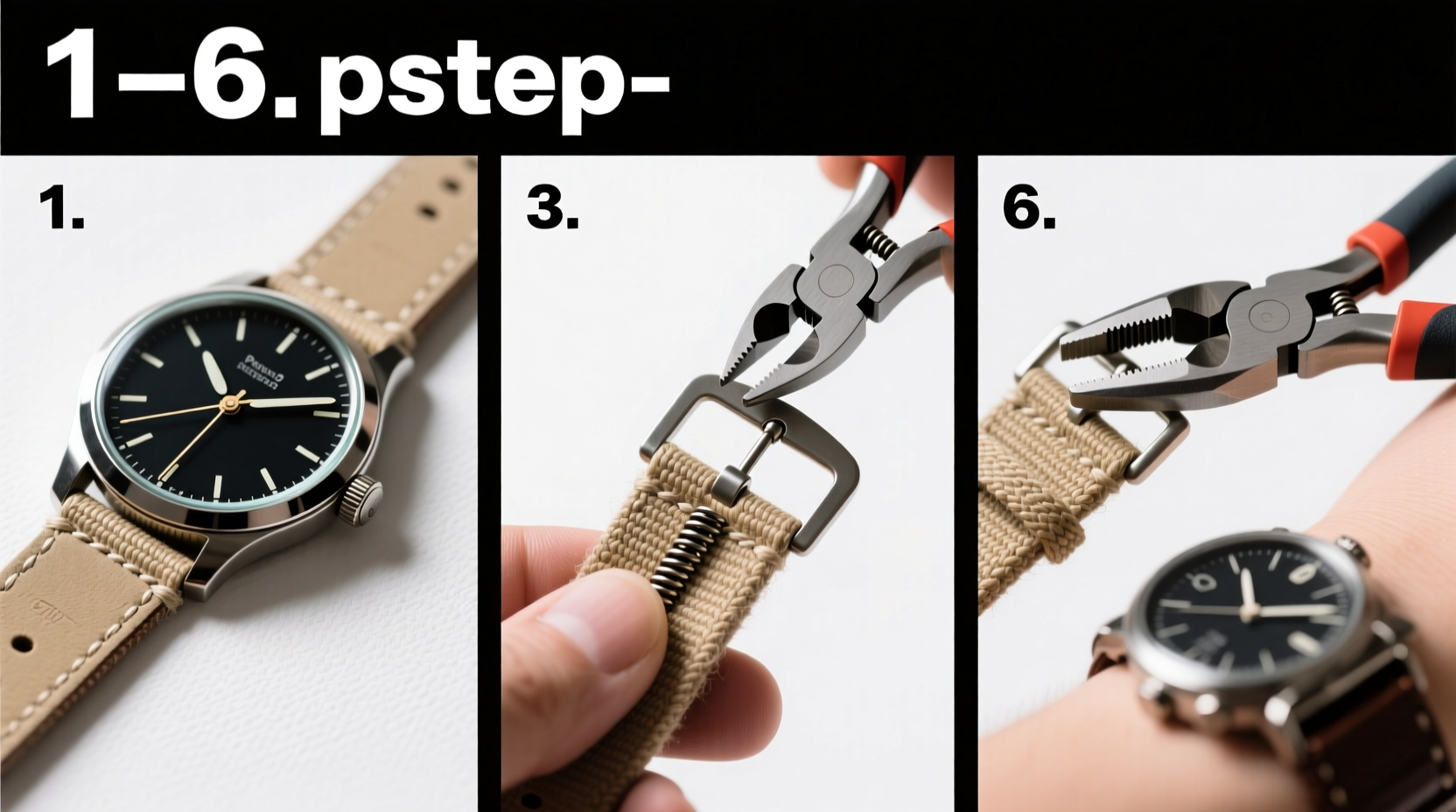 Step By Step Guide To Replacing A Canvas Watch Strap Like A Pro