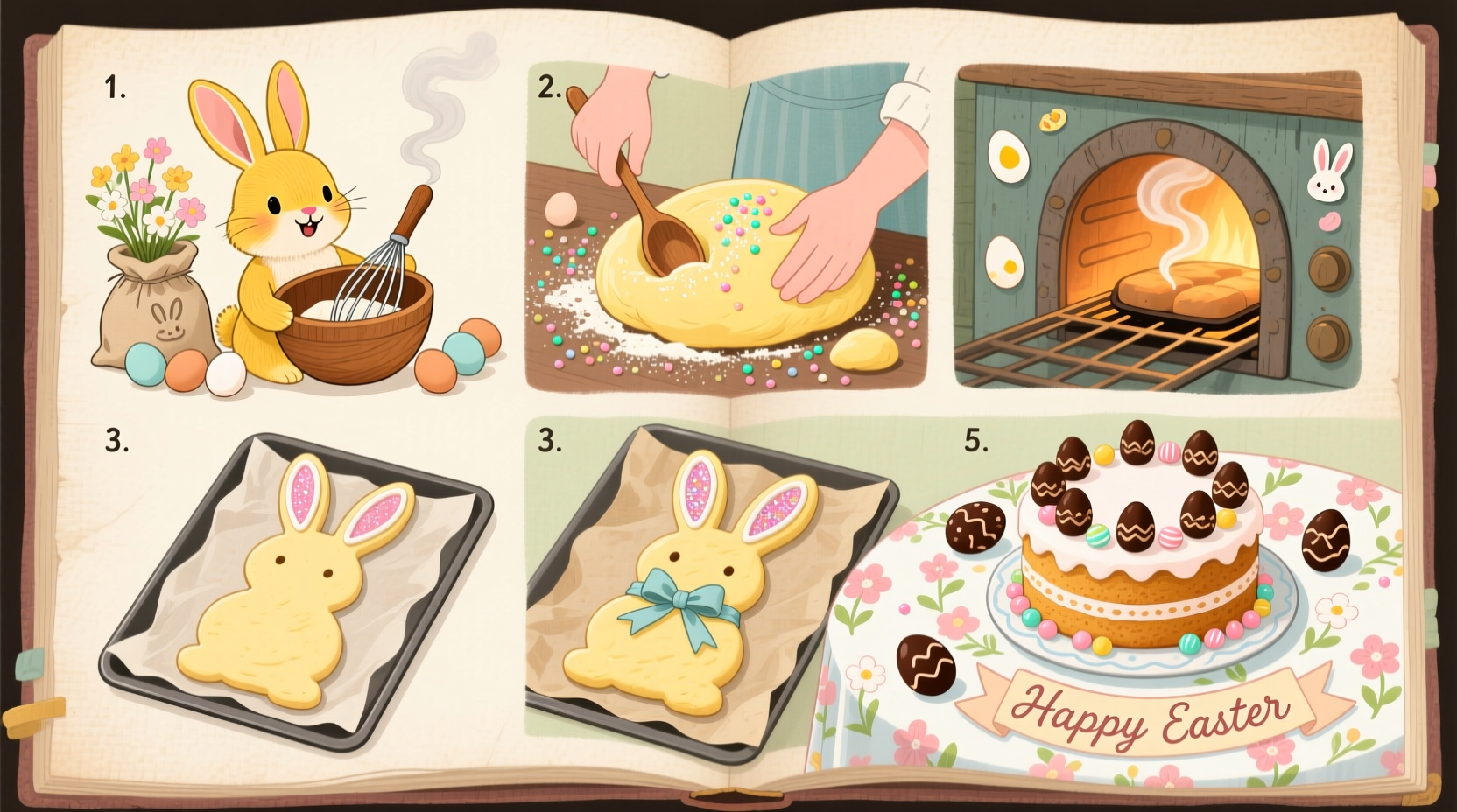 how to make an easter cake