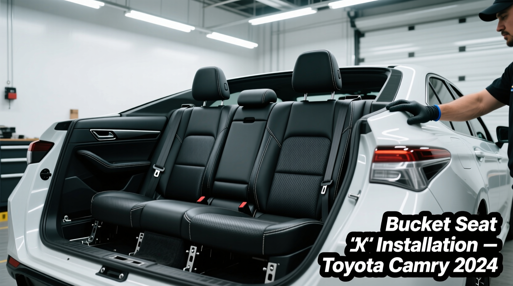 install bucket seats camry