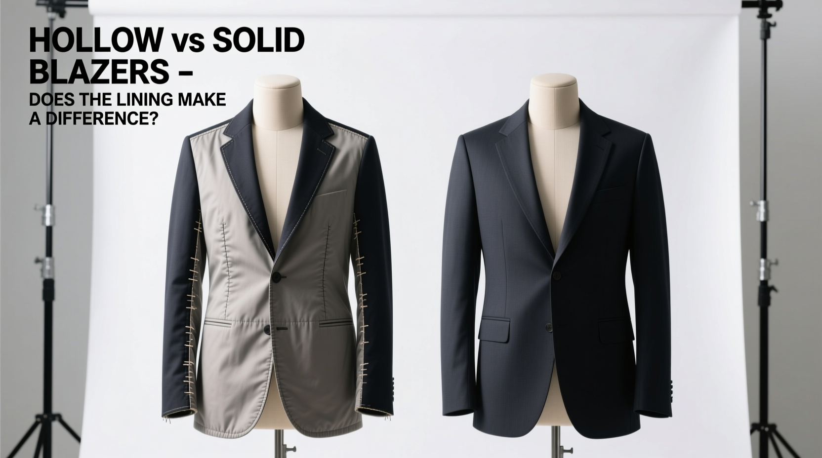 hollow vs solid blazers does the lining actually make a difference 2