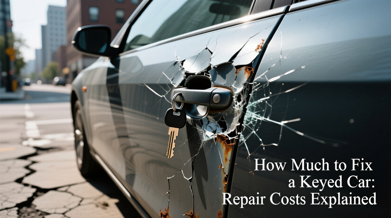 how much to fix keyed car