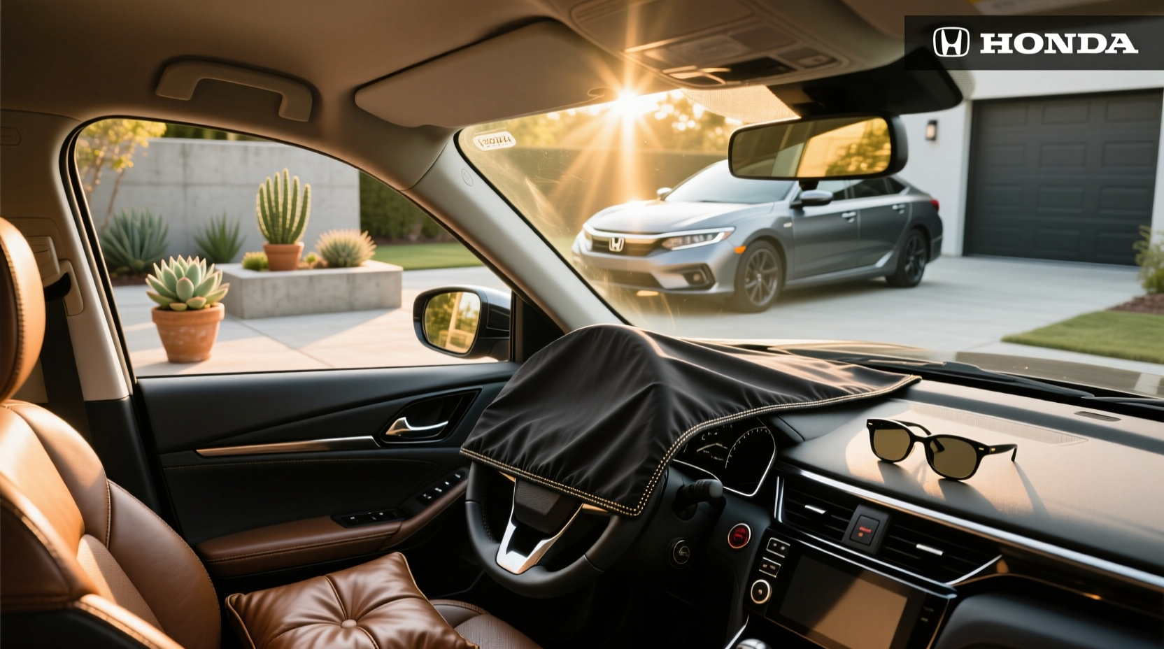 How to Replace a Honda Civic Sun Visor or Use Sun Shades