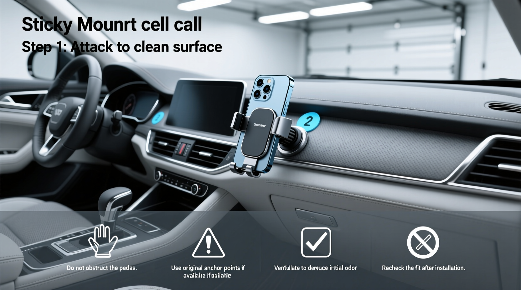 Sticky Mount Cell Phone Holder for Car Buying Guide