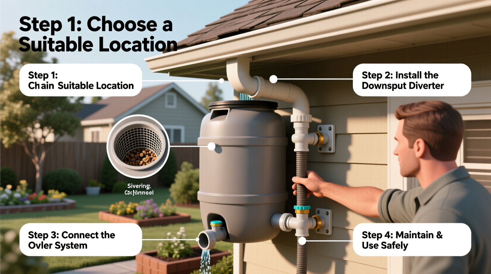 the complete guide to setting up a rain barrel for efficient water collection