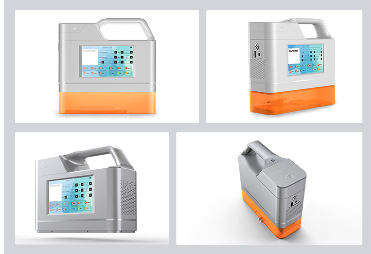 New Generation Handheld Logo Marking Laser Printer for Metal Leather