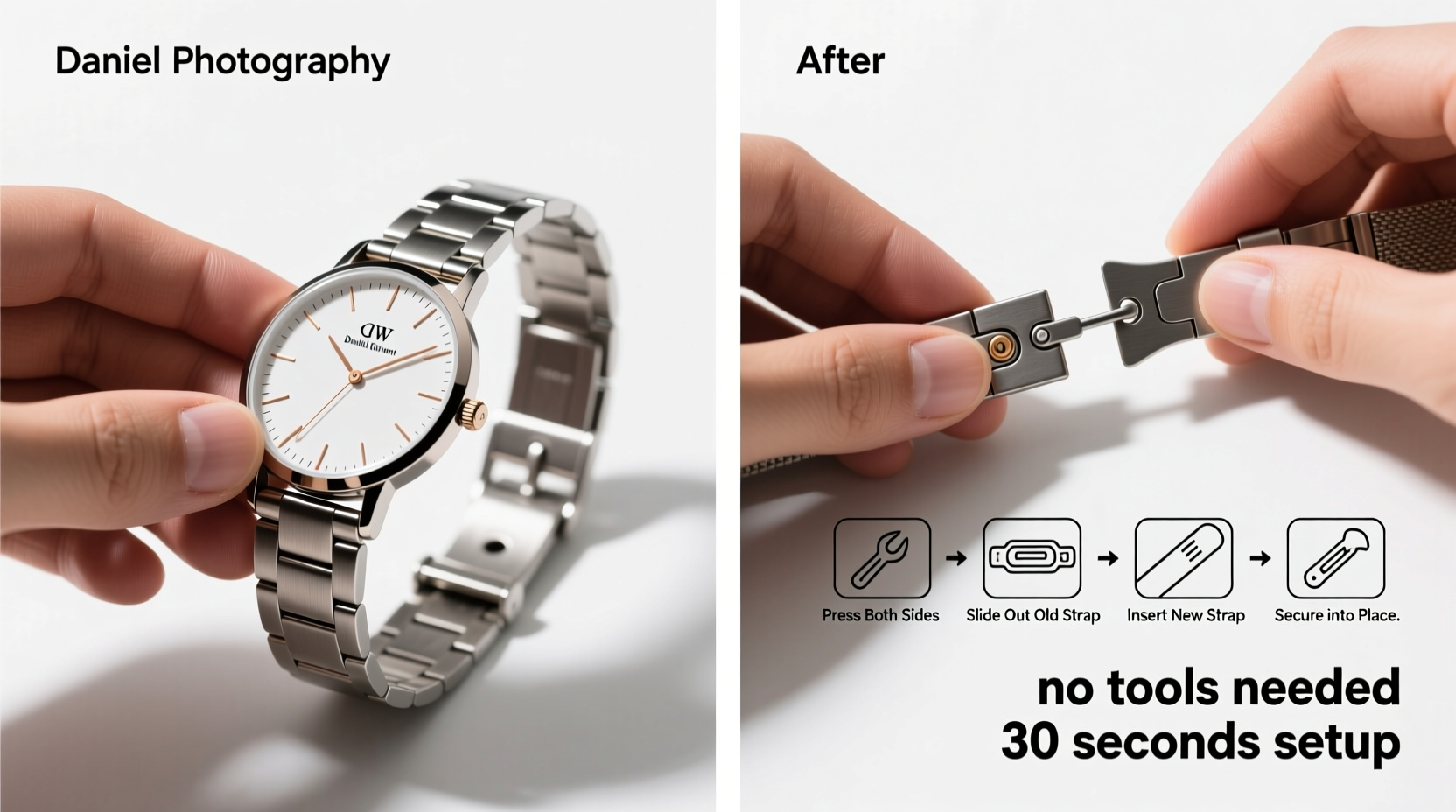 easy and secure methods to change your daniel wellington watch strap at home