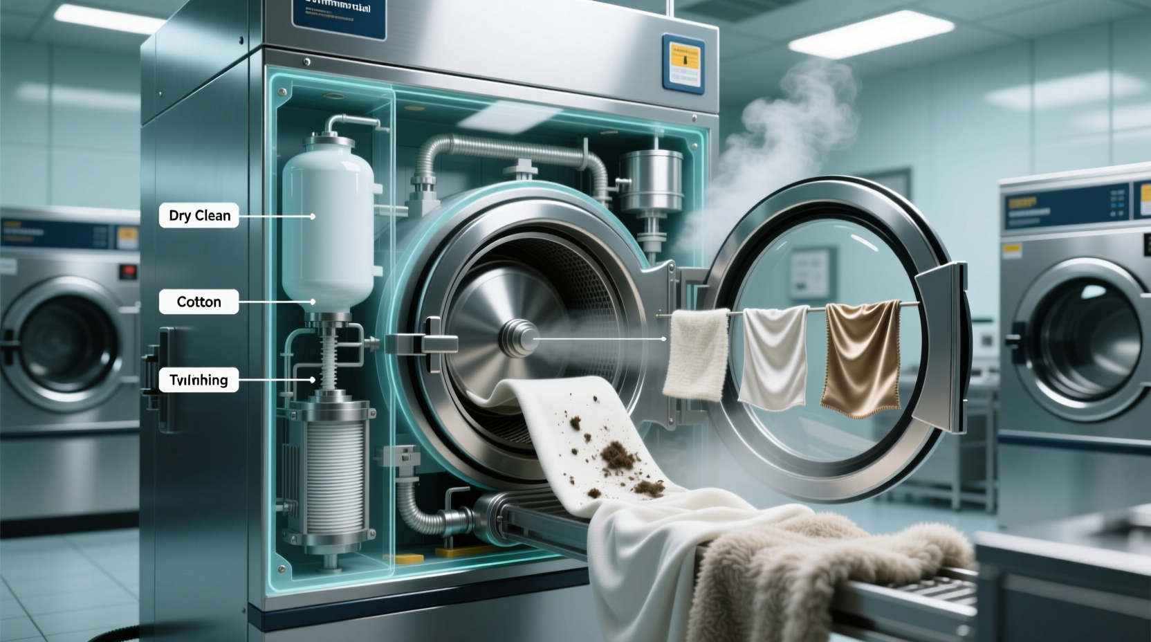 how does dry cleaning work