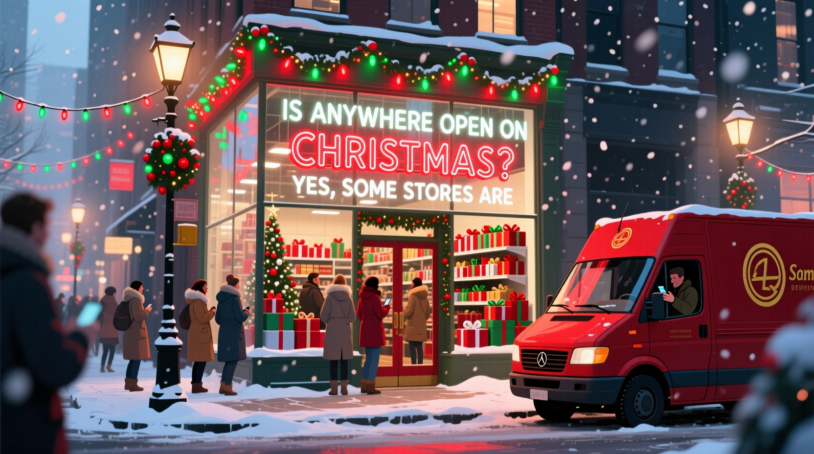 is anywhere open on christmas