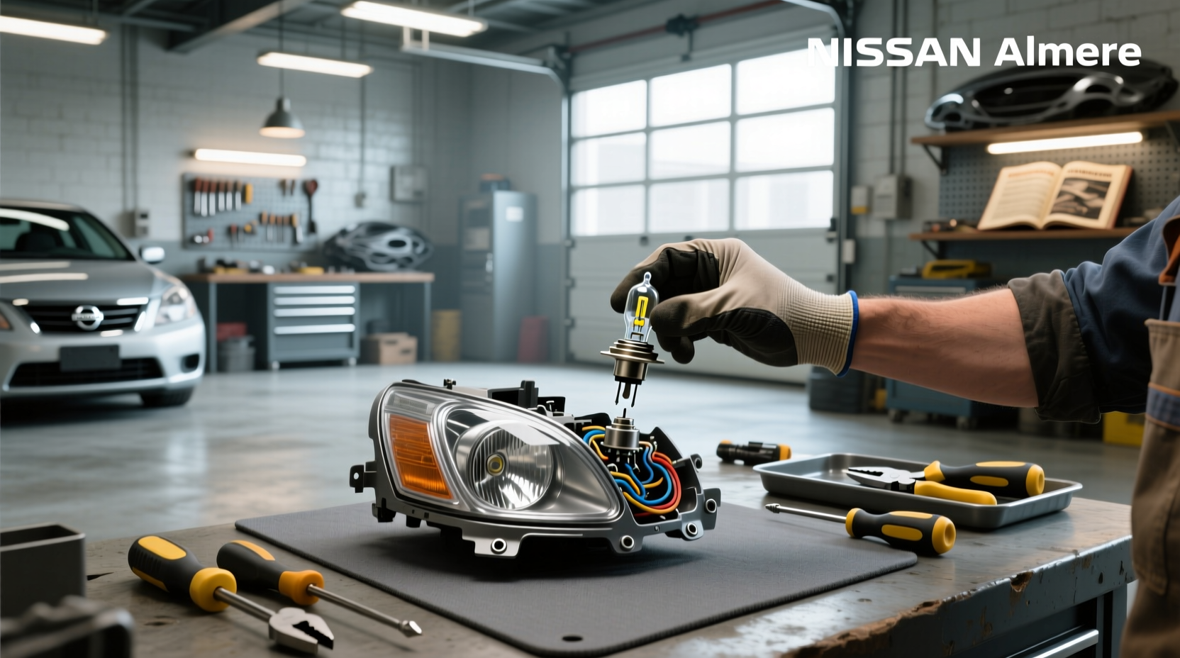 How to Replace Nissan Almera Headlight Bulb: Step-by-Step Guide